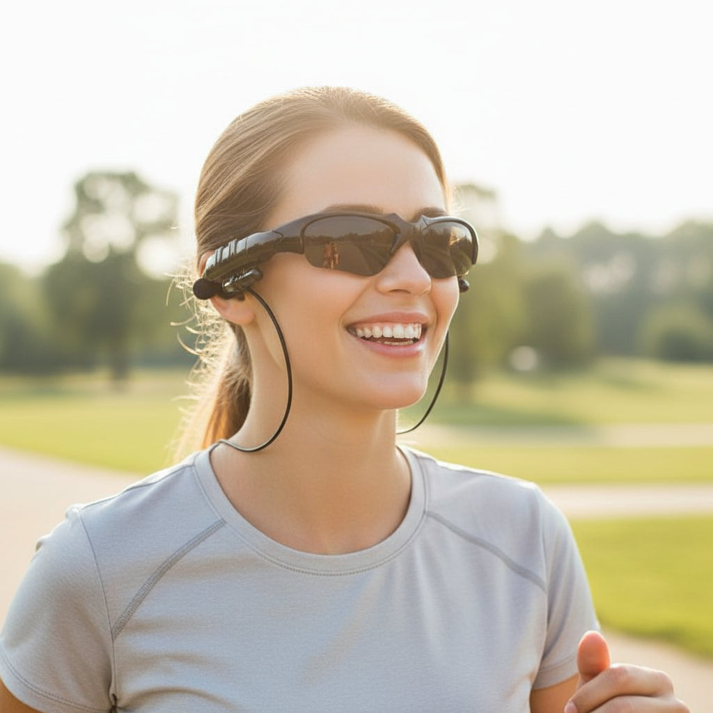Bluetooth Sunglasses Running Cycling Headset