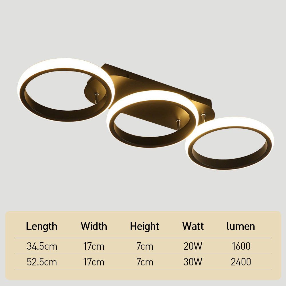 Modern LED Ceiling Light Sleek Contemporary