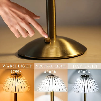 Golden Touch Table Lamp USB Rechargeable