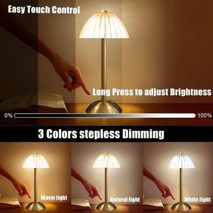 Golden Touch Table Lamp USB Rechargeable