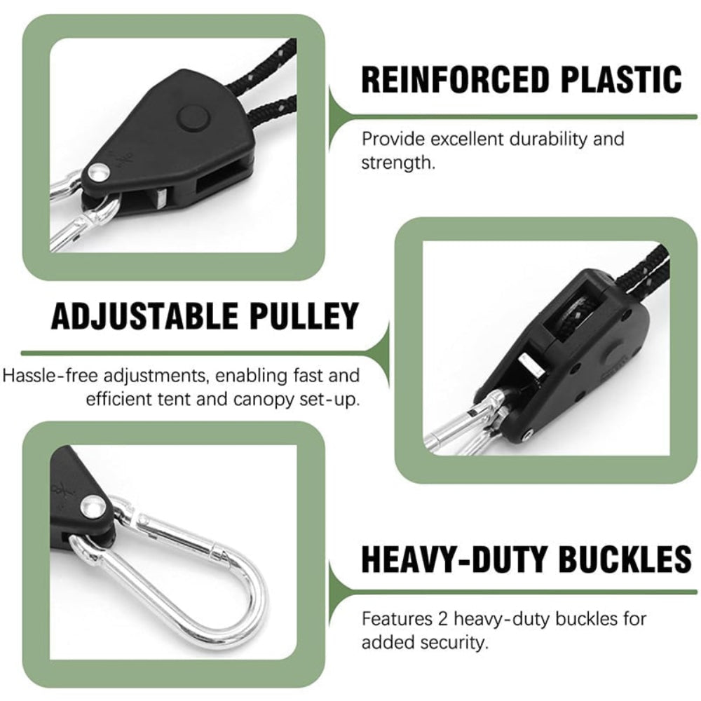 Camping Rope Easy Shelter Setup High
