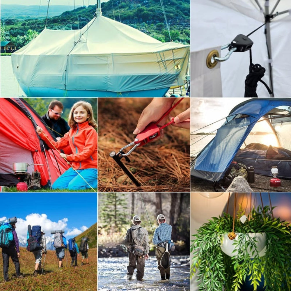 Camping Rope Easy Shelter Setup High