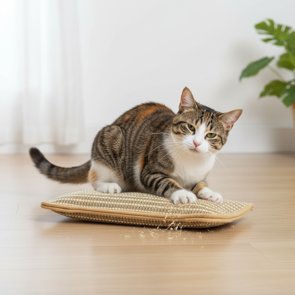 Cat Scratching Pillow Durable Scratching