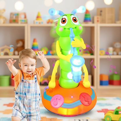 Kids Dancing Caterpillar Toy Musical Light