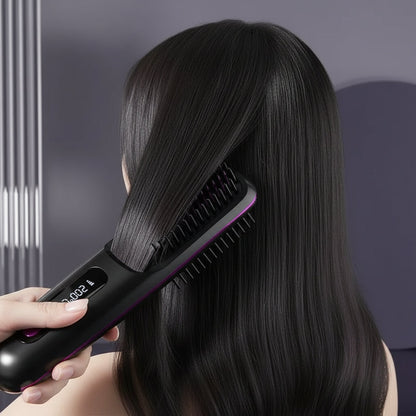Ceramic Cordless Portable Hair Straightener