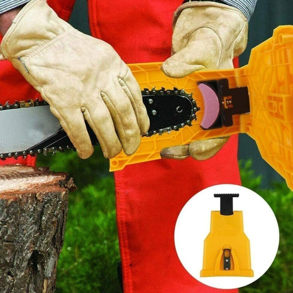 Chainsaw Sharpener Tool Guide Clamp Handheld