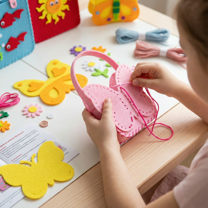 Children Sewing Kit Craft Creative Activity