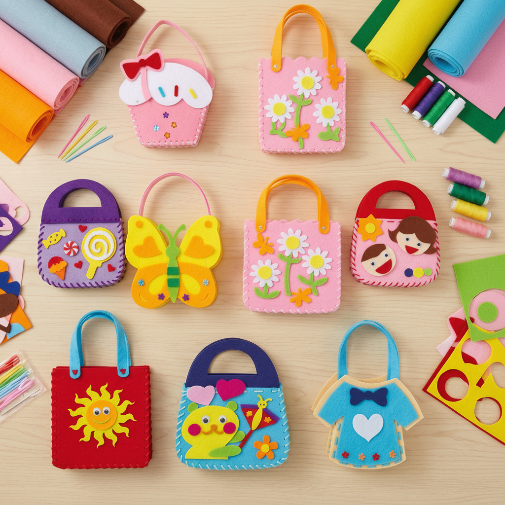 Children Sewing Kit Craft Creative Activity