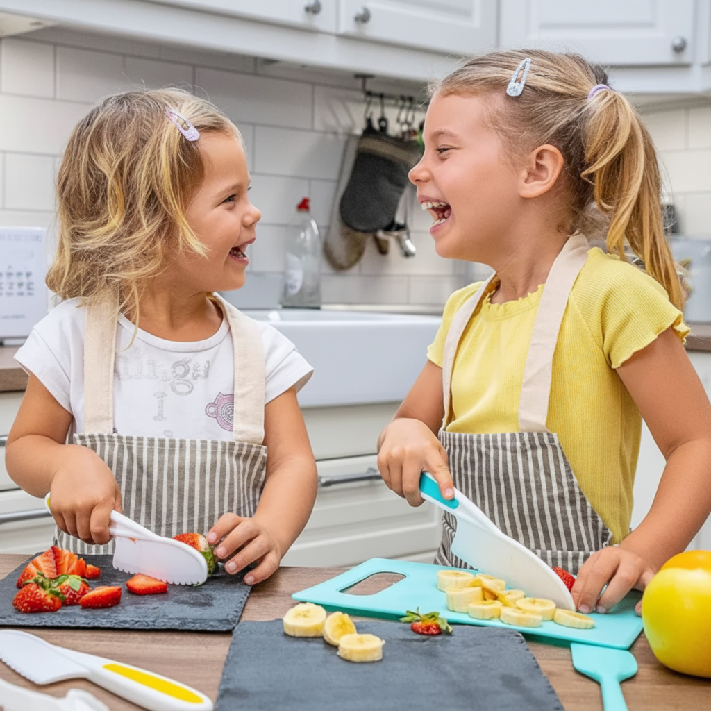 Children's Kitchen Set Play Safe Cutting