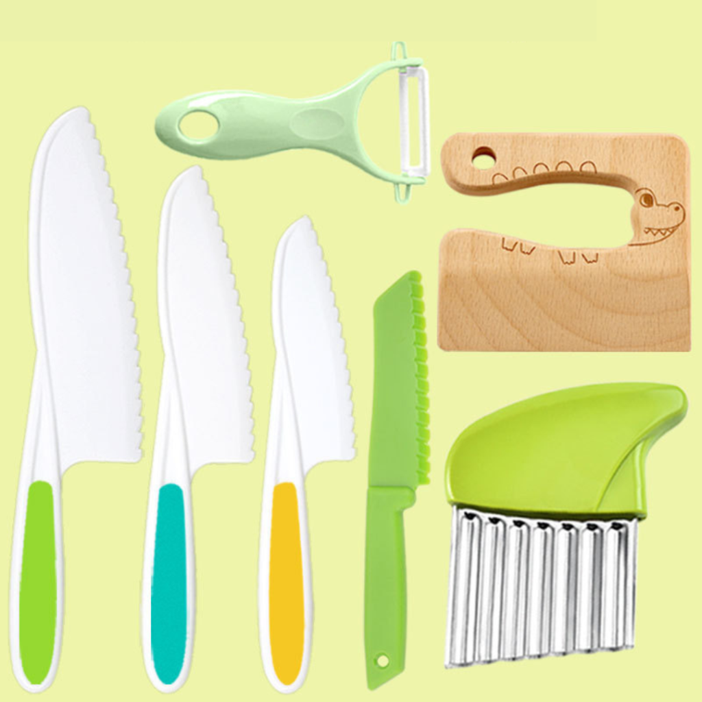 Children's Kitchen Set Play Safe Cutting