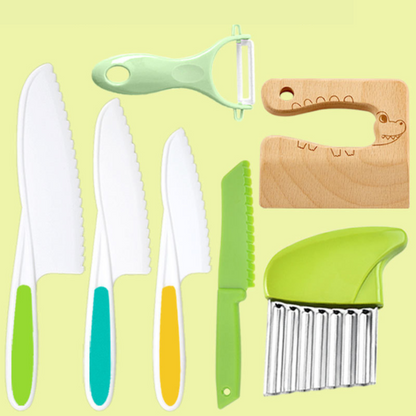 Children's Kitchen Set Play Safe Cutting
