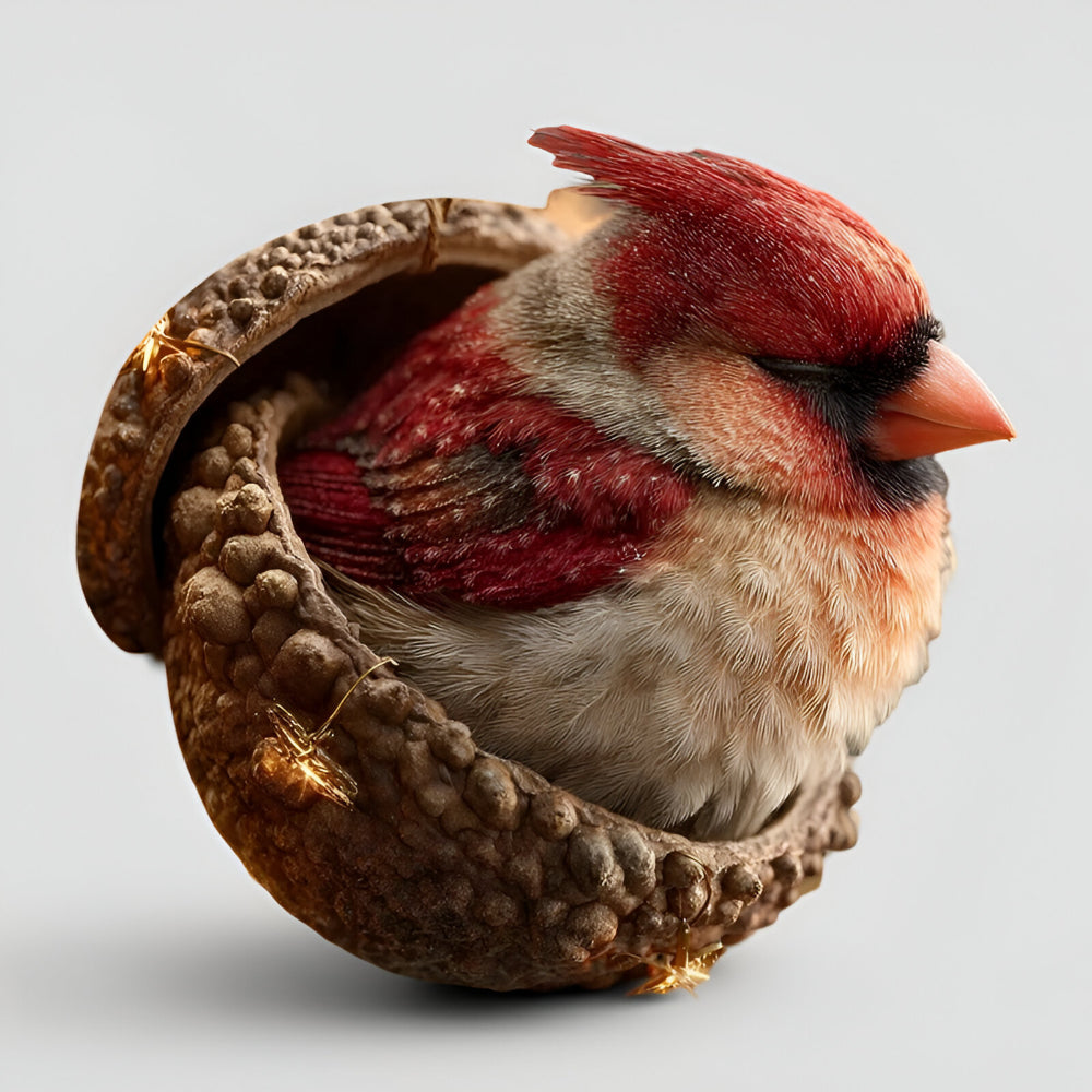 Christmas Ornaments Woodland Animal Acorn