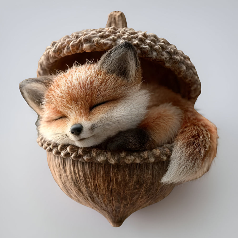 Christmas Ornaments Woodland Animal Acorn