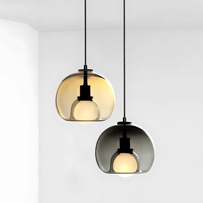 Clyde Glass Pendant Light Modern Handblown