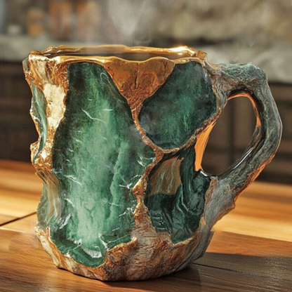 Coffee Mug Geode Style Novelty Tea Cup