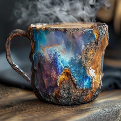 Coffee Mug Geode Style Novelty Tea Cup