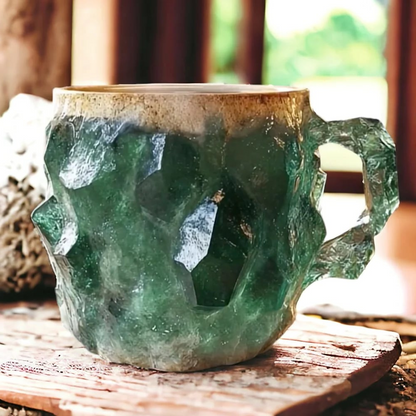 Coffee Mug Geode Style Novelty Tea Cup