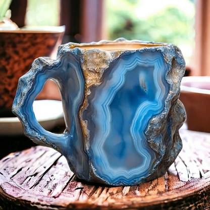 Coffee Mug Geode Style Novelty Tea Cup