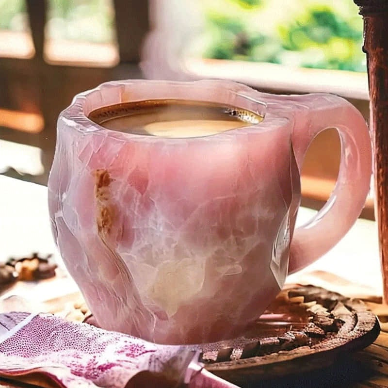 Coffee Mug Geode Style Novelty Tea Cup