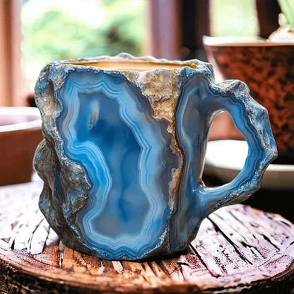 Coffee Mug Geode Style Novelty Tea Cup