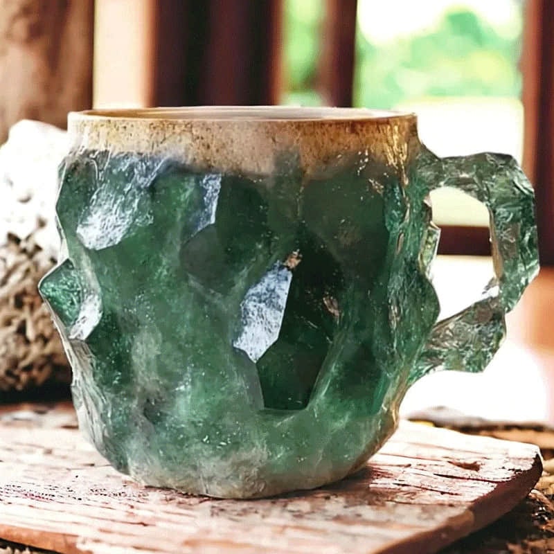 Coffee Mug Geode Style Novelty Tea Cup