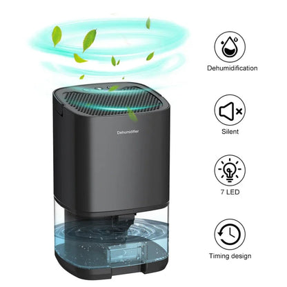 Cooling Night Light Portable Dehumidifier