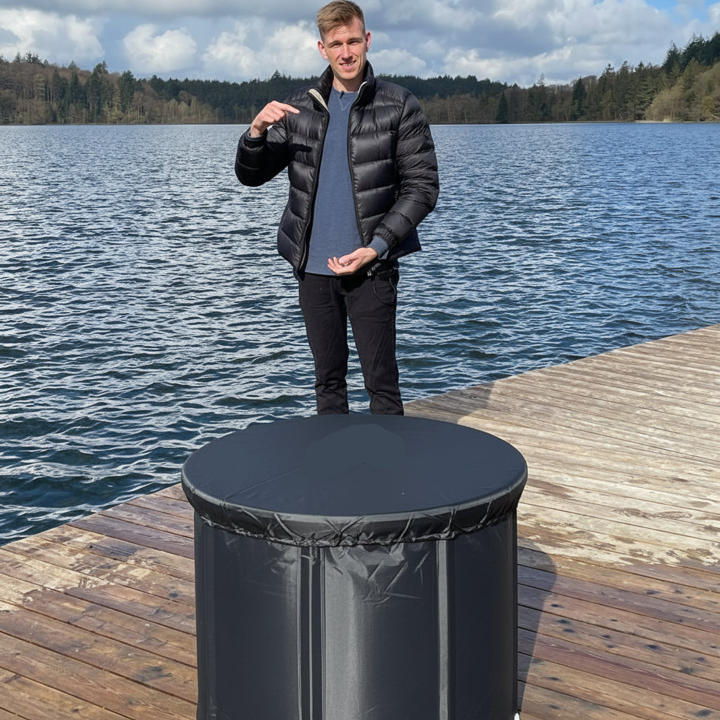 Cooling Portable Ice Bath Foldable Insulated