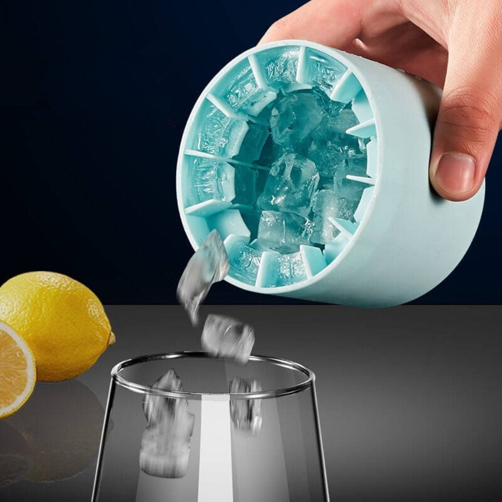 Cooling Portable Ice Maker Silicone Tray Cup