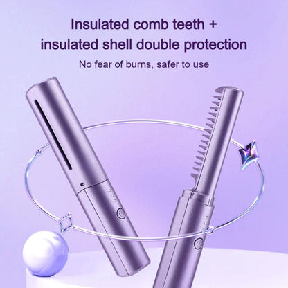 Cordless Portable Hair Straightener Travel