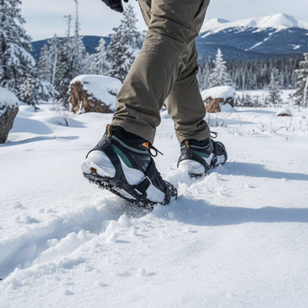 Crampons Snow Ice Stretch Slip On Design