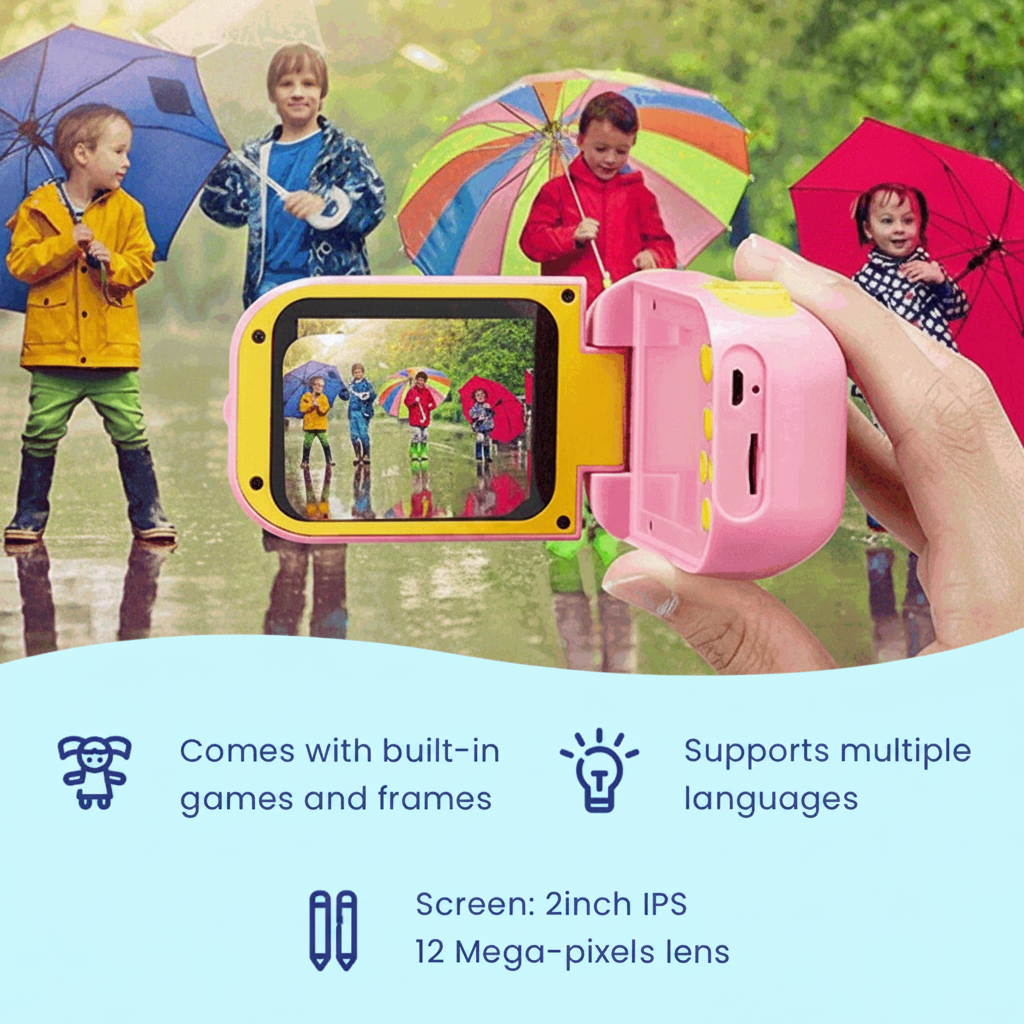 Creative Digital Kids Camera Educational Toy