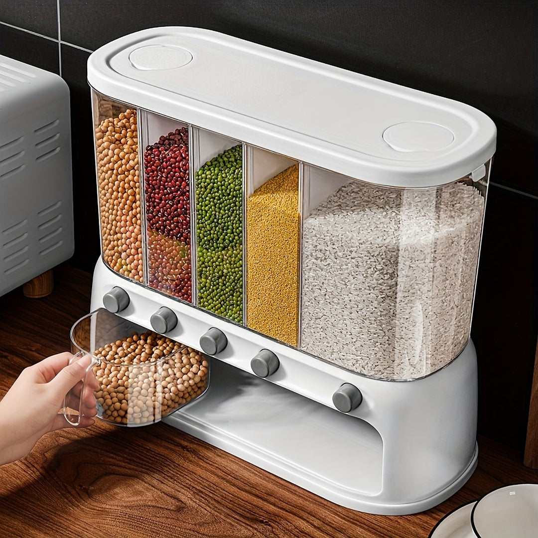 Multi Compartment Kitchen Grain Storage