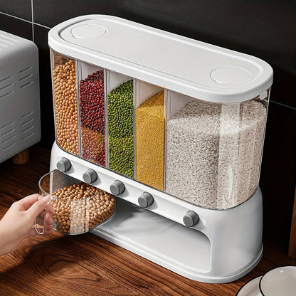 Multi Compartment Kitchen Grain Storage