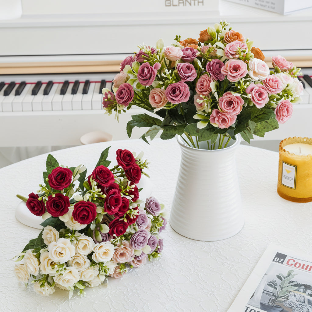 Mothers Day Artificial Flowers Hanging Rose