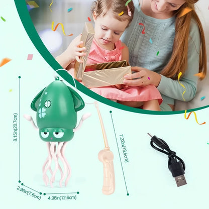 Dancing Octopus Toy Lights Music Interactive