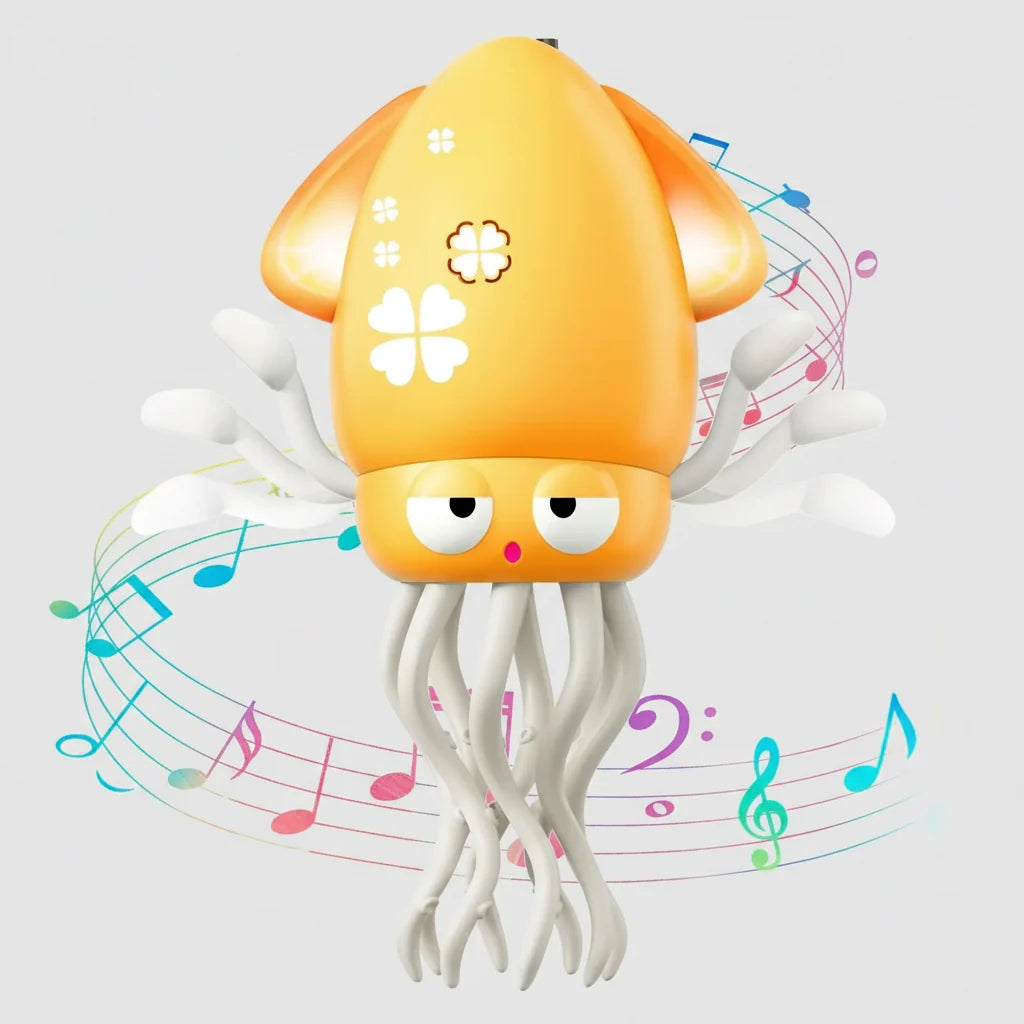Dancing Octopus Toy Lights Music Interactive