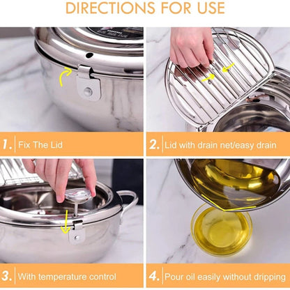 Deep Fryer Kitchen Appliance Temperature