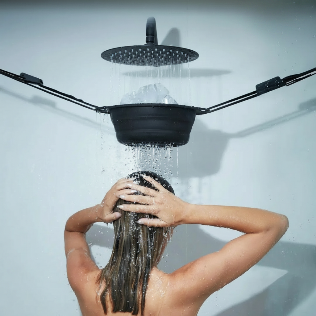 Desk Fan Cooling Shower Ice Therapy Cold
