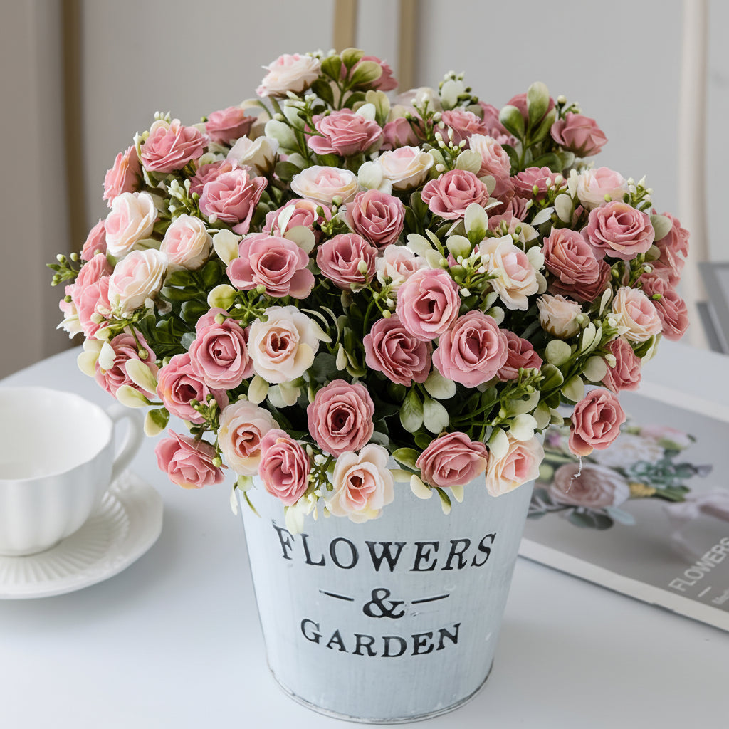 Mothers Day Artificial Flowers Hanging Rose