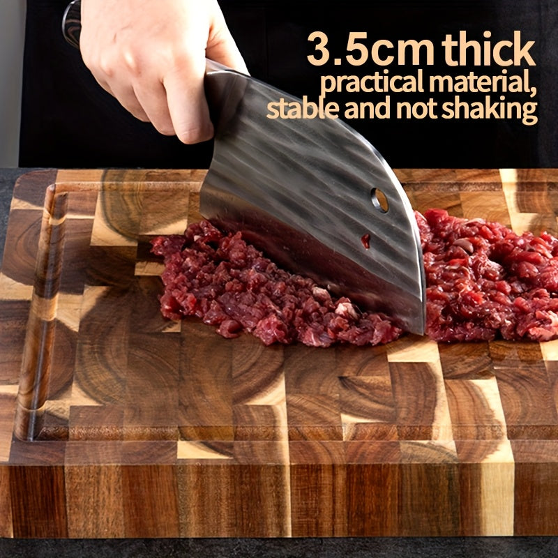 Acacia Wood Cutting Board Durable End Grain