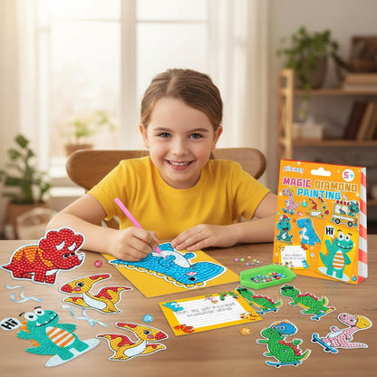 Diamond Painting Kit Unicorn Dino Wall Art