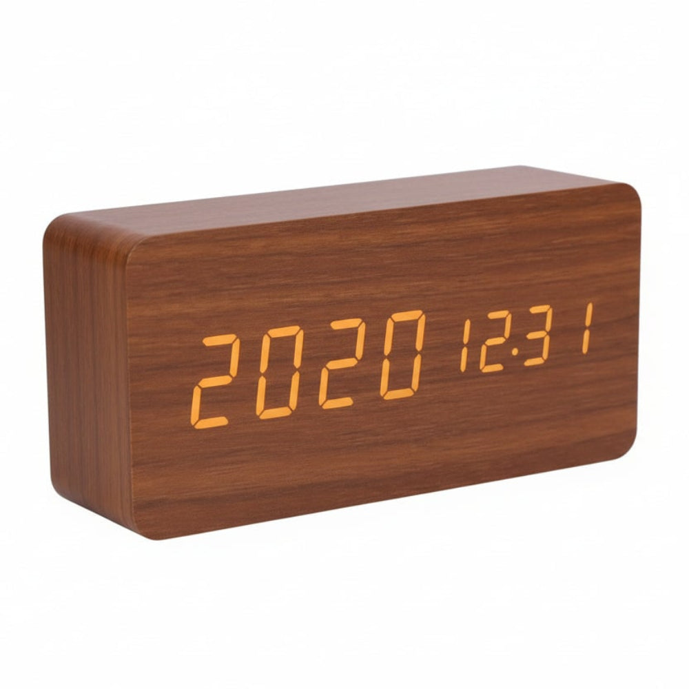 Digital Alarm Clock Modern Design Multi