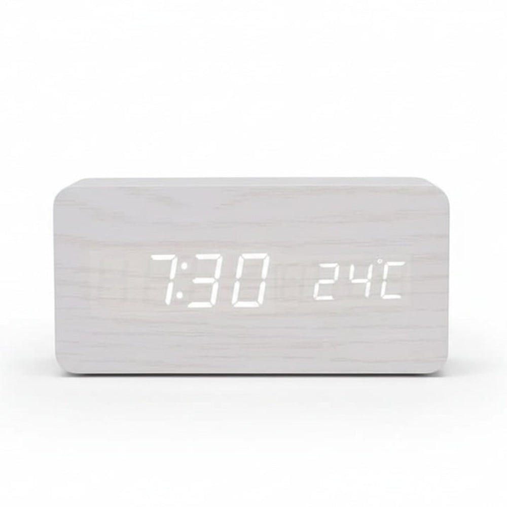 Digital Alarm Clock Modern Design Multi
