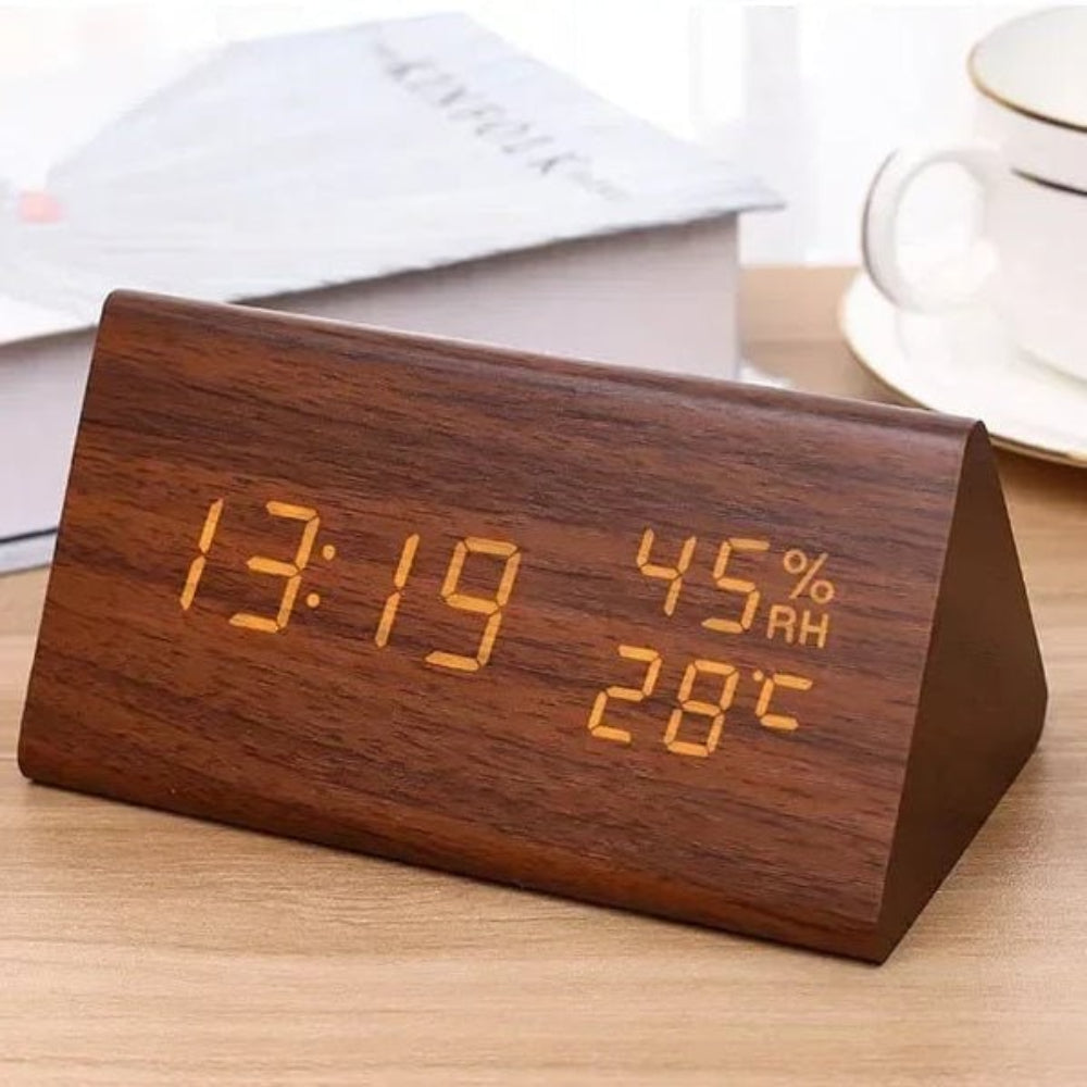 Digital Alarm Clock Modern Design Multi