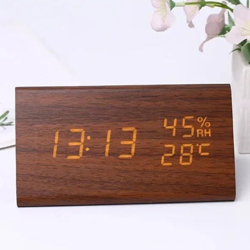 Digital Alarm Clock Modern Design Multi