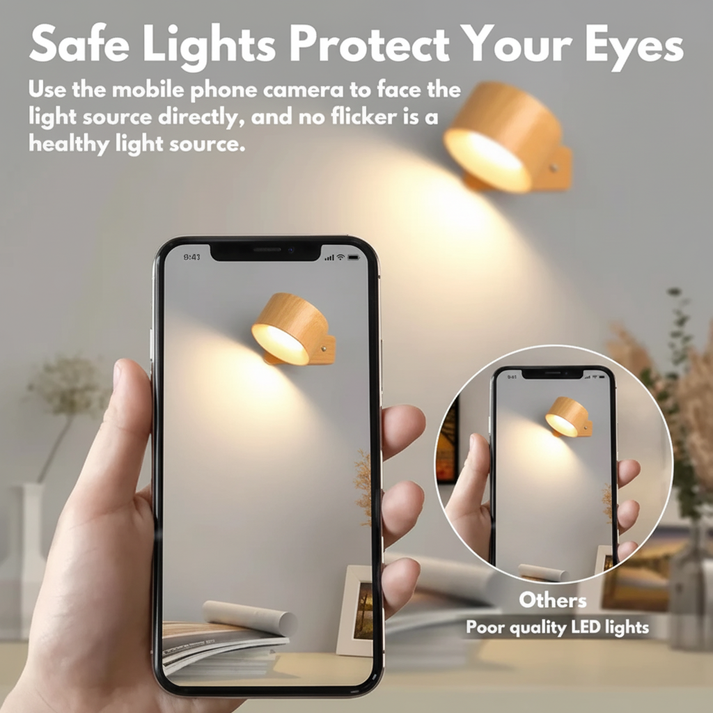 Wall Light Rechargeable LED Adjustable