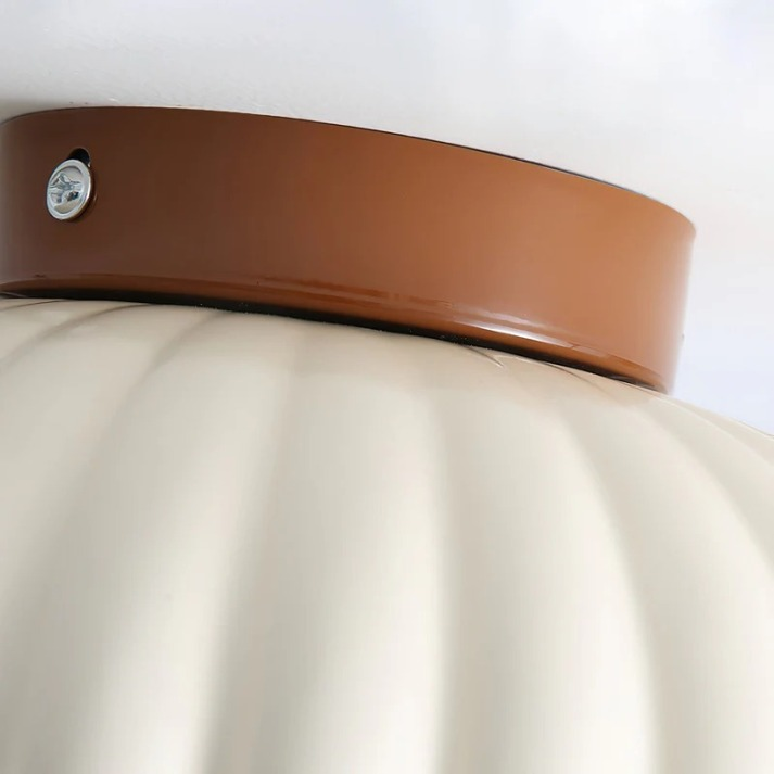 Iron Hallway Ceiling Light Modern Glass &