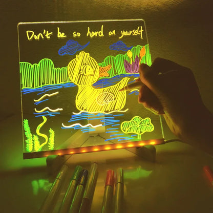 Drawing Tablet LED Drawing Board Light Up