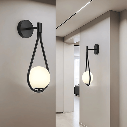 Droplet Wall Light Modern Teardrop Wall Lamp