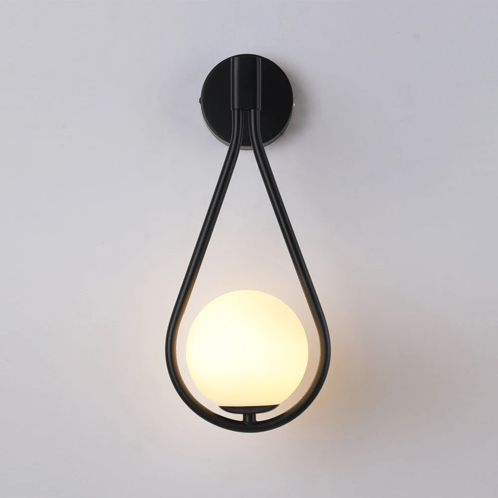 Droplet Wall Light Modern Teardrop Wall Lamp